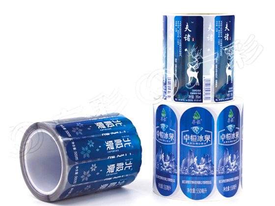 Mineral water label