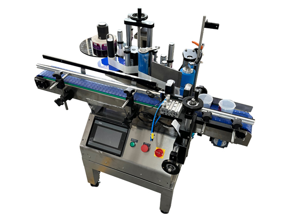 Desktop round bottle labeling machine