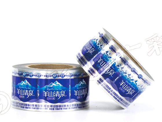 Mineral water label, Yangshan spring label
