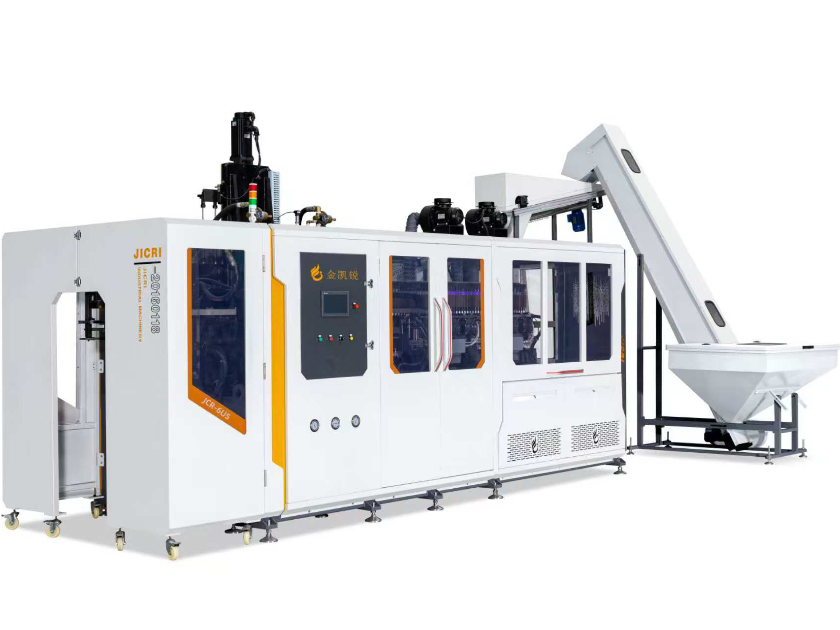 Variable pitch blow molding machine 6 cavity JCR-6US