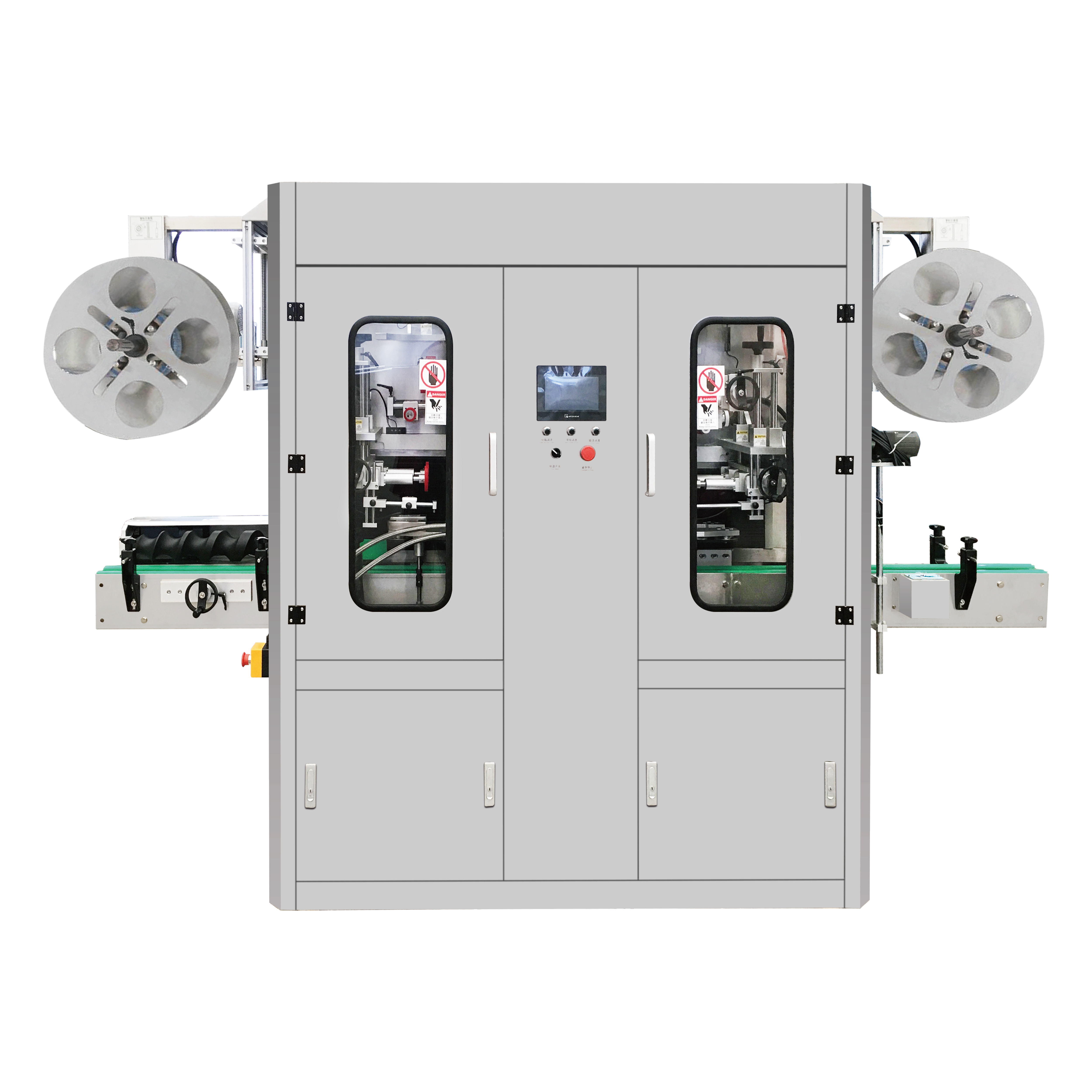 SLM200D Automatic Sleeve Labeling Machine for Precision