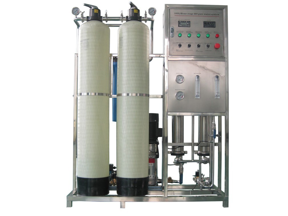 BY-RO-0.5T pure water equipment (high pressure stainless steel pipe)