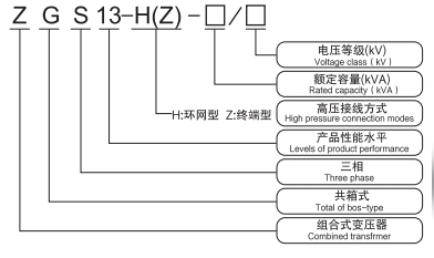 ZGS(13~22)一H(Z) Power Generation Combined Transformer 