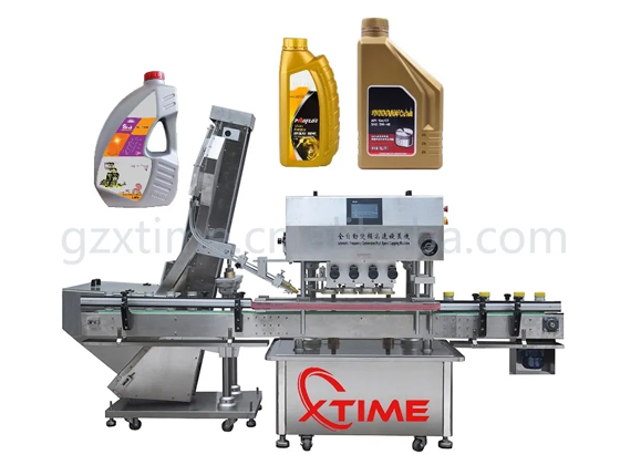 Automatic Plastic Bottle Capping Machine XT-XGJ-110