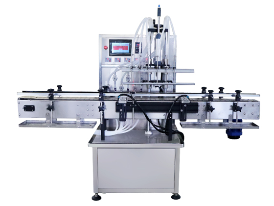 4-head liquid filling machine