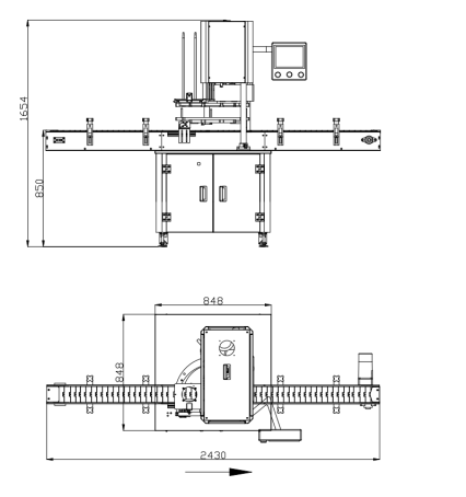 Fully Automatic Intelligent Can Sealing Machine (Elite Edition)