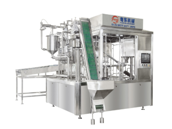 ZCX-ZD Full-auto Stand-up Pouch Filling andCapping Machine ZCX-1ZD 100-500ML