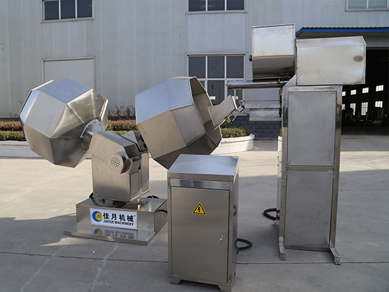 Double head star anise seasoning machine
