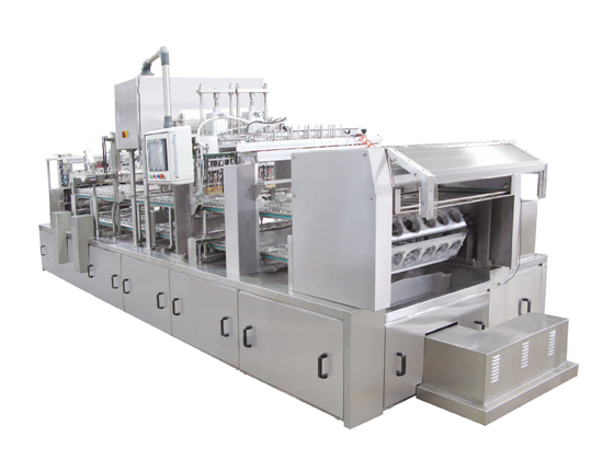ZCF-XQ-Gl Series Full-auto Cup Filling and Sealing Machine with Precut Aluminum Foil and Roll Film