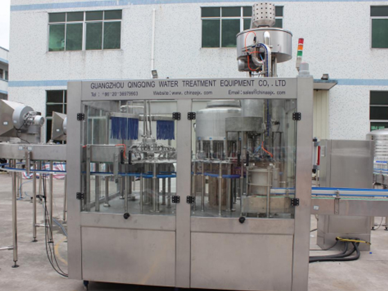 BY-XGF-14-12-5 4000BPH Mineral Water PET Bottle 3-in-1 Machine