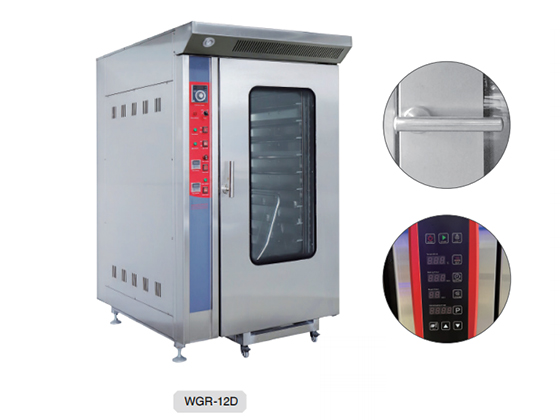 12 Disks Hot Air Circulating Oven With Cart---WGR-12D