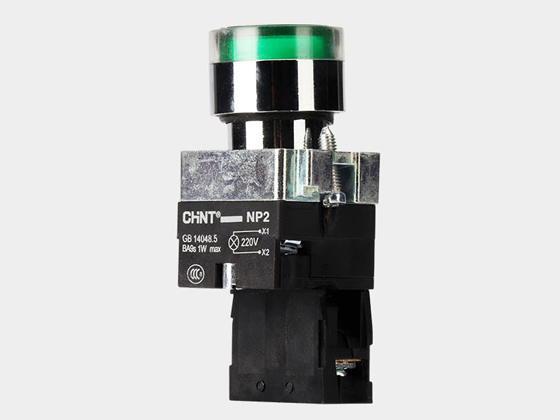 NP2-BW3361 24V LED Green Normally Open
