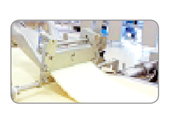 Laminated puff pastry production line