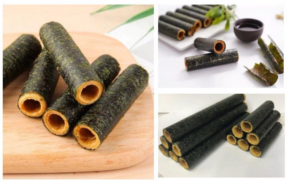 YT-12HT Commercial Automatic Seaweed Egg Roll Maker - High-Speed Shaping & Wrapping