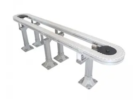 flexible conveyor system-using plant chain