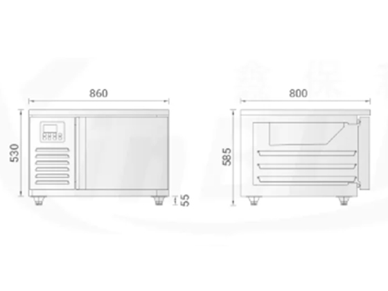 Blast chiller & Freezer cabinet  BL-E3