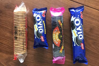 Automatic Biscuit Sandwiching Machine with High-Speed Cream Filling & Packaging