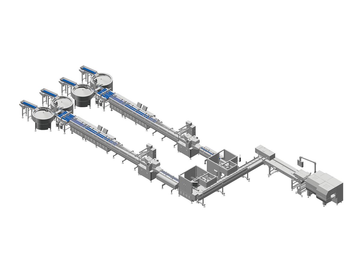Automated Multi-Functional Combined Packaging Line - Servo-Driven High-Speed Wrapping System
