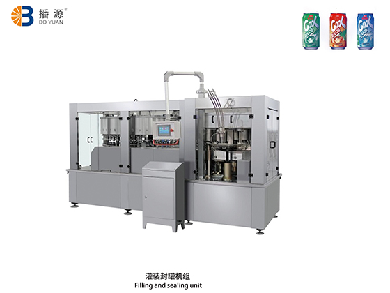Pop Can Filling and Sealing Unit