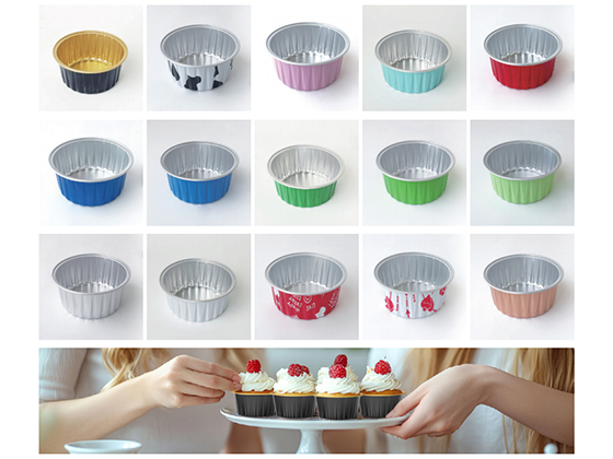 Wrinkle-free aluminum foil baking series 8435