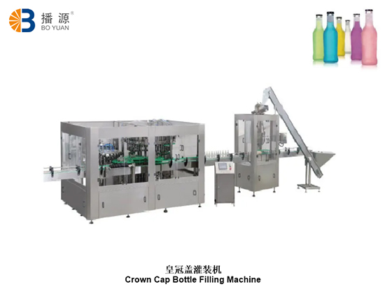 Crown Cap Bottle Filling Machine