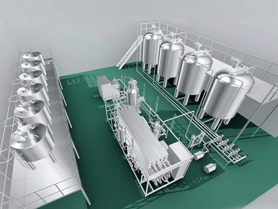 Plate Pasteurizer (3 sections)---BR16-3-0.5	