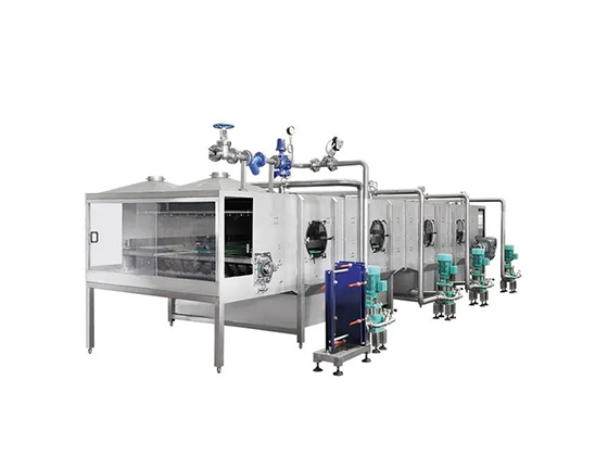 Spray sterilization cooling tunnel---PLS-3000