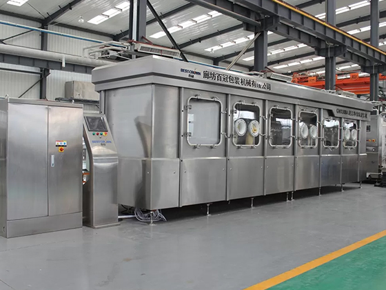 PET Plastic 1500ml Fruit Juice Filling And Packaging Machine--DGC12