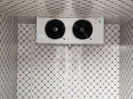 Small Walk in Cold Room Storage Condenser Unit Air Cooled Refrigerated Unit for Frozen Food Seafood Meat