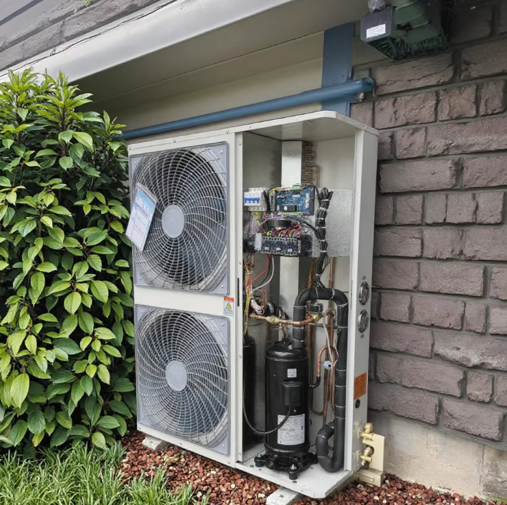 Small Walk in Cold Room Storage Condenser Unit Air Cooled Refrigerated Unit for Frozen Food Seafood Meat