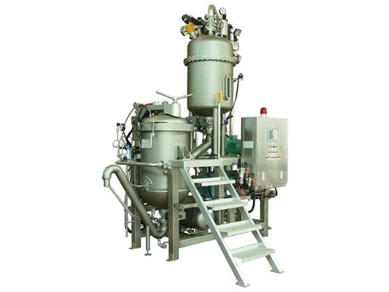 Full-automatic continuous vacuum sugar off gassing stir pot QZCJ-50A