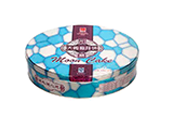 Oval Mid-Autumn Festival mooncake tin 