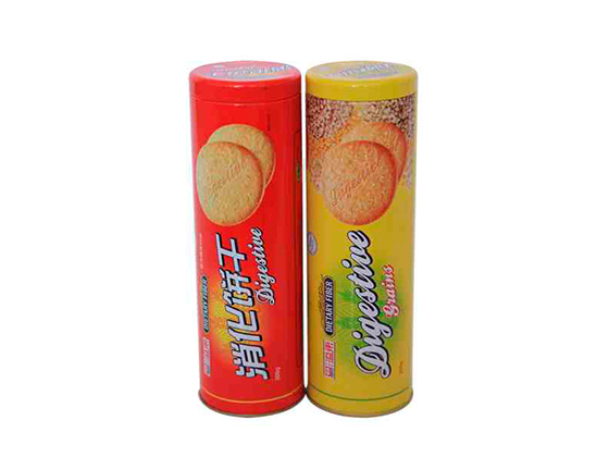 Biscuit round tin boxes
