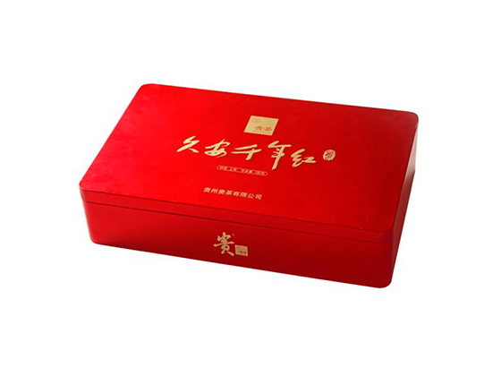 High-end tea gift tin box