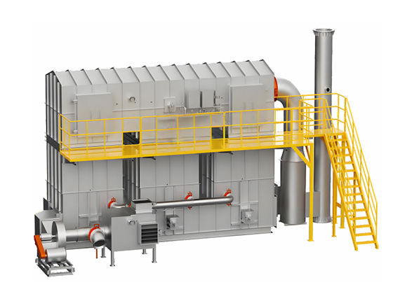 Three-Bed Regenerative Thermal Oxidizer (RTO)--- LYHJ-RTO-5