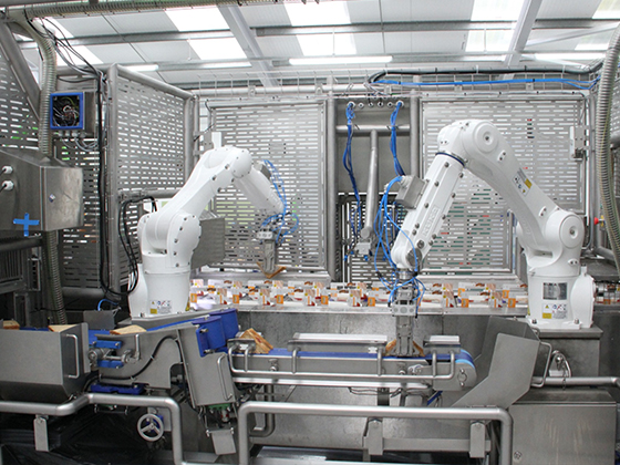 KR AGILUS HM robots for food handling