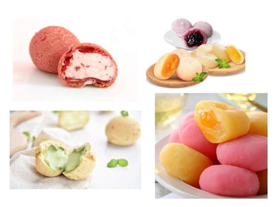 2 Hoppers Automatic Encrusting Machine for Mochi/Daifuku