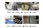 Automatic Strips Pastry Production Line