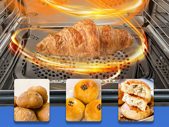 electric convection oven with reverse motor---EB-8C