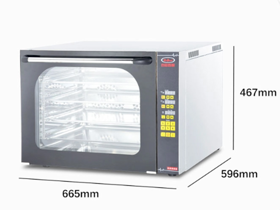 electric convection oven with reverse motor---EB-8C