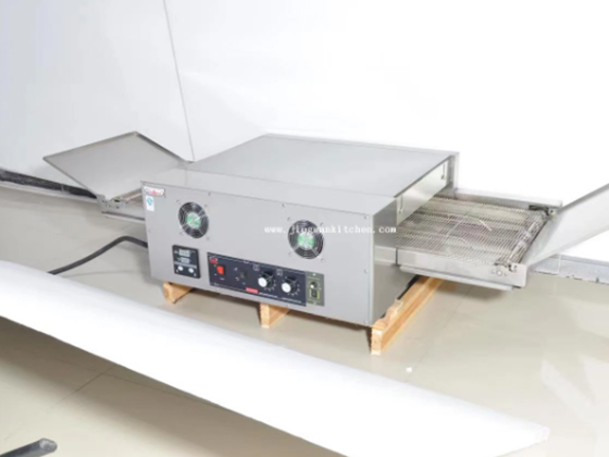 Electric Rotary Belt Conveyor Pizza Oven---LD-1S