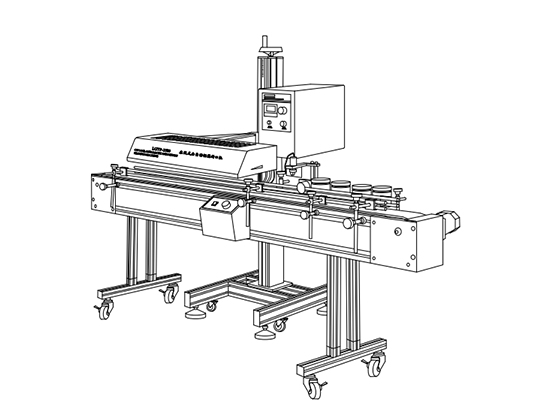 Air-Cooled Online Aluminum Foil Sealing Machine ---F-2200B