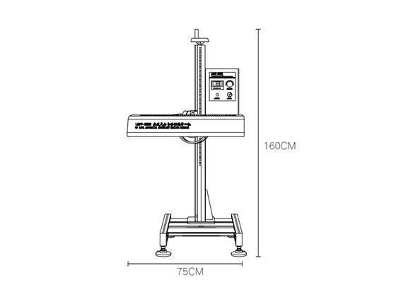 Air-Cooled Online Aluminum Foil Sealing Machine ---F-2200B