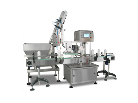 Single-head threaded cap fully automatic servo capping machine 