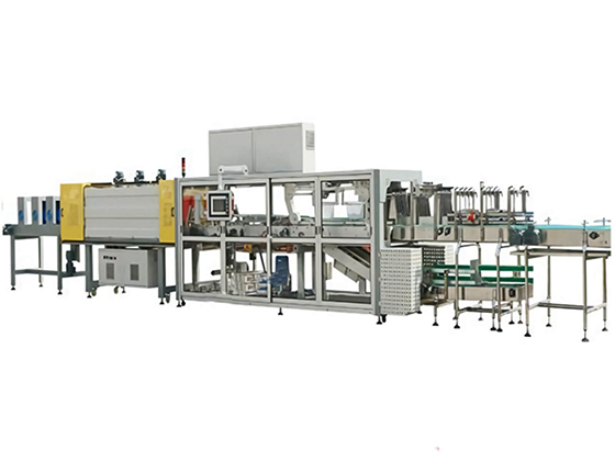 Half Tray PE Film Wrapping Machine 