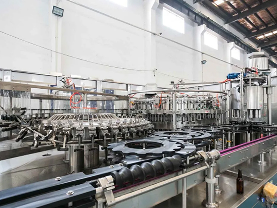 Glass Bottle Beer Filling Machine---BPXGY14-12-5	