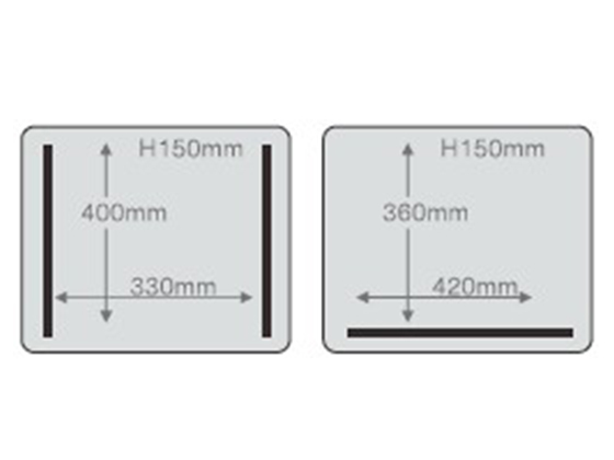 Table style vacuum packaging machine YS-ZS-400s