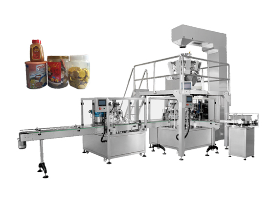 OMW-100 Multi-Head Weigher Bottle Filling Machine
