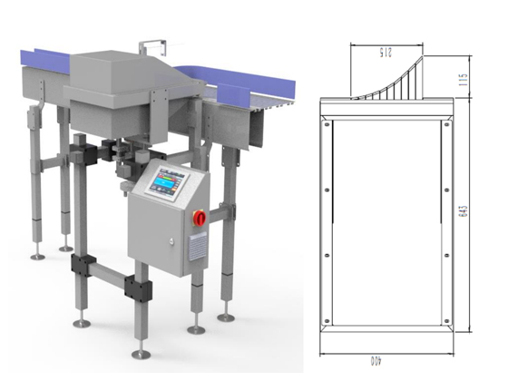 FT Flexible Rejector (10 cylinders) with lifting function