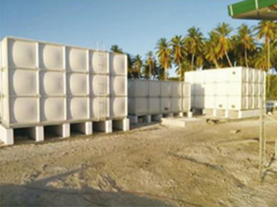 FRP Water tank 160m³